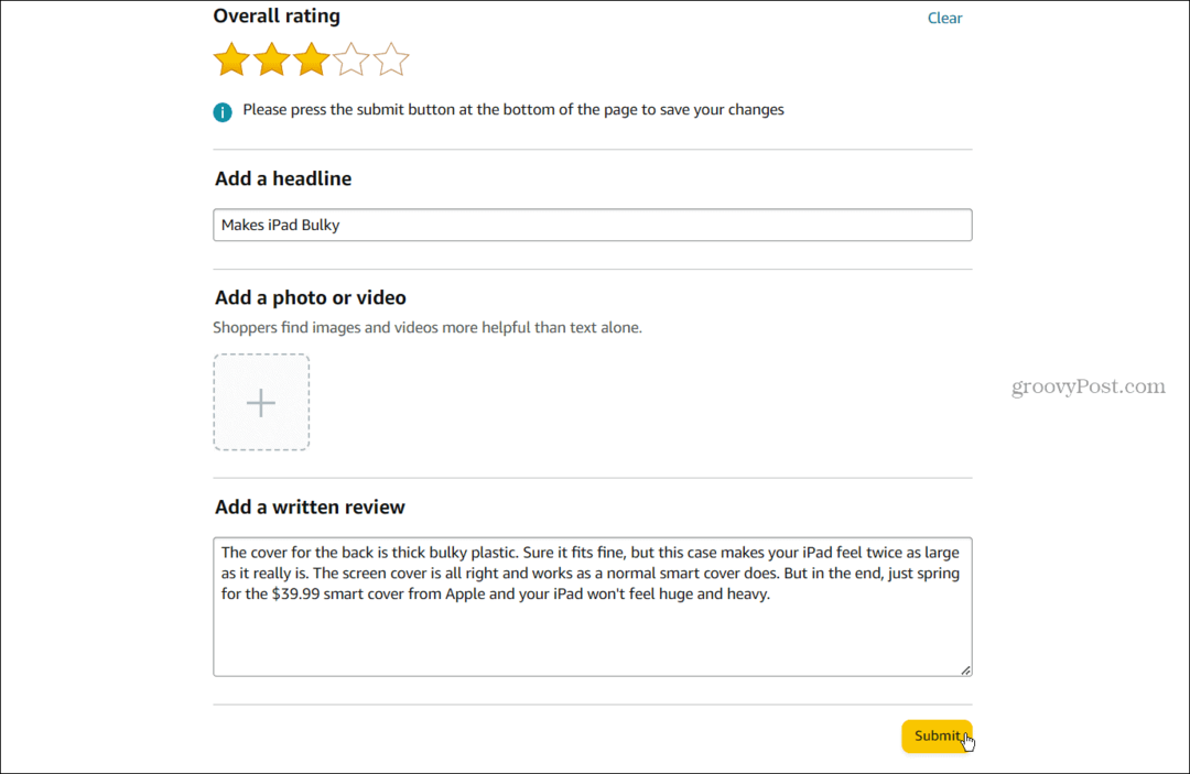 Kako pregledati, urediti i izbrisati recenzije na Amazonu