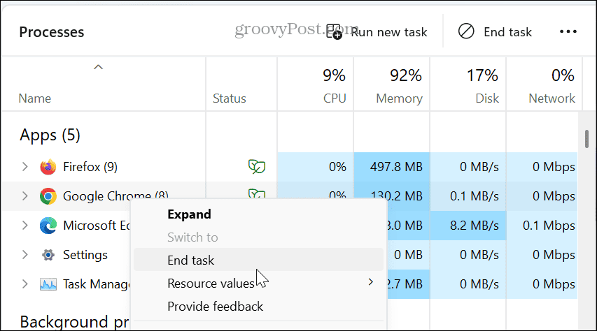 Firefox problem pri učitavanju stranice, pogreška