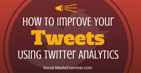 poboljšajte svoju aktivnost s tweetovima