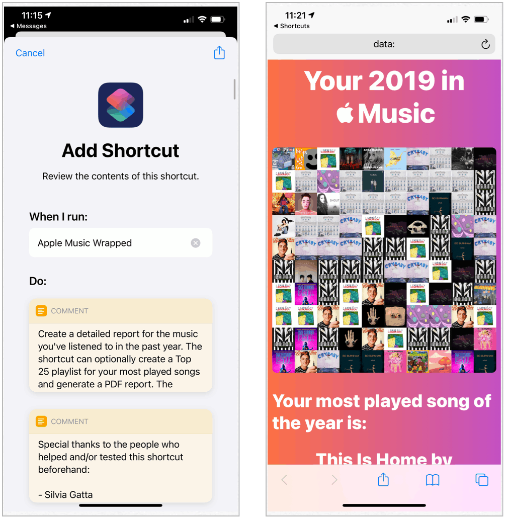 Omiljene pjesme za Siri prečice