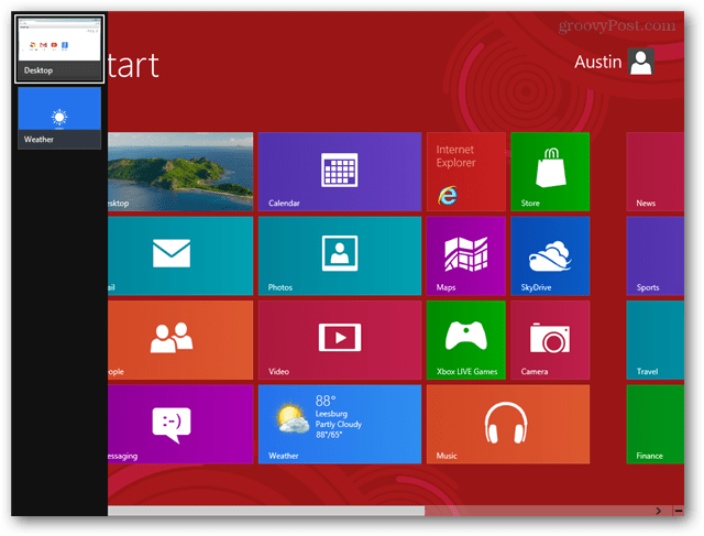 Windows 8 metro app preklopnik