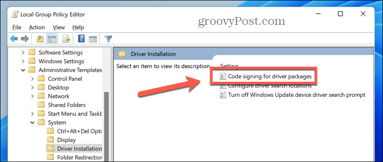 Windows 11 potpisivanje koda za pakete upravljačkih programa
