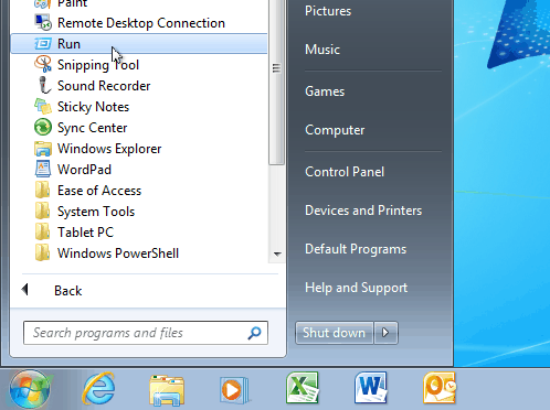 Startni izbornik za Windows 7