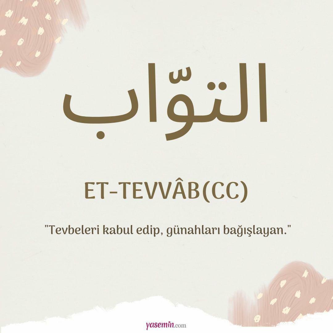 Šta znači Et-Tawwab (c.c)?