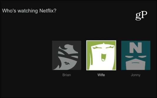 Netflixovi korisnički profili