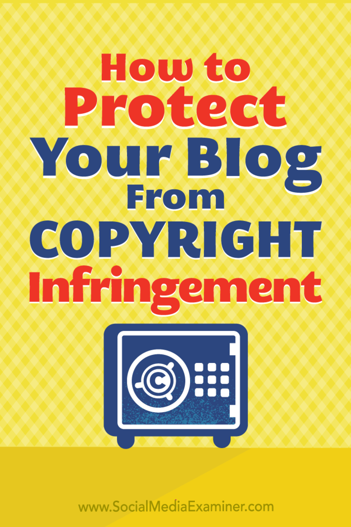 Kako zaštititi sadržaj svog bloga od kršenja autorskih prava: Ispitivač društvenih medija