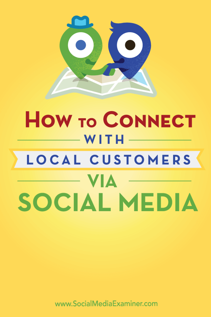 povežite se s lokalnim kupcima na vrhunskim mrežama društvenih medija