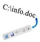 Kako pokazati lokaciju datoteke u alatnoj traci za brzi pristup Office 2010