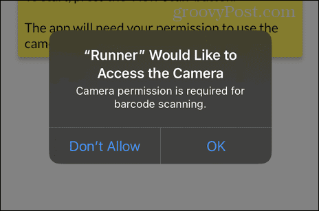 dopuštenja za iPhone kameru