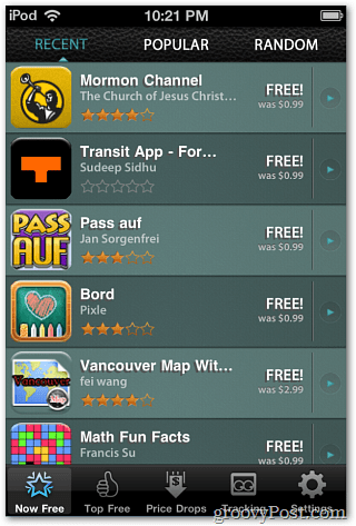Besplatno App Tracker