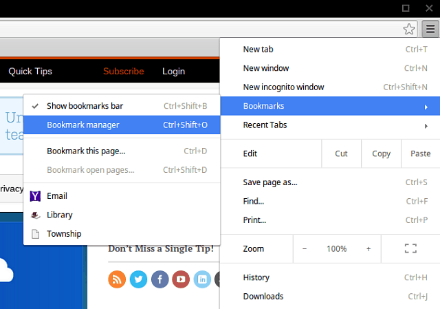 Kako prenijeti oznake s XP na Chromebook
