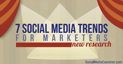 trendovi na društvenim mrežama za marketere