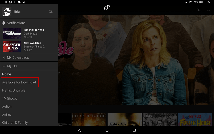 Preuzmite Netflix na Fire HD 10
