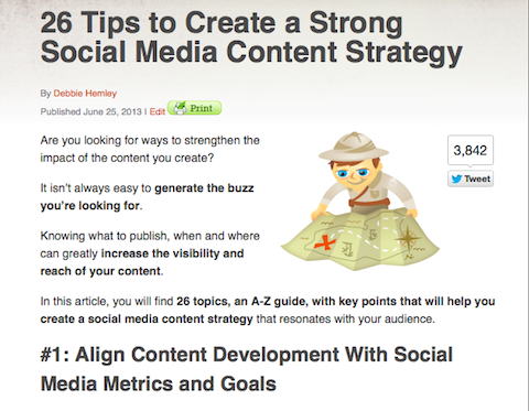 strategija sadržaja društvenih medija
