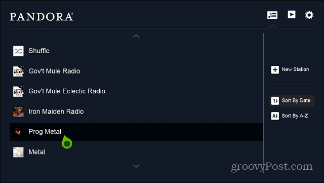 Pandora na Xboxu