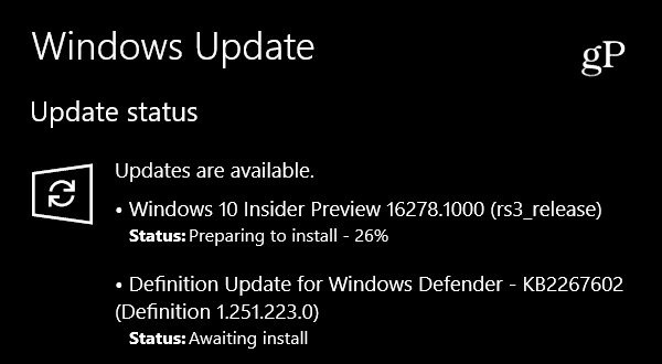 Microsoft pušta Windows 10 Insider Preview Build 16278 za PC