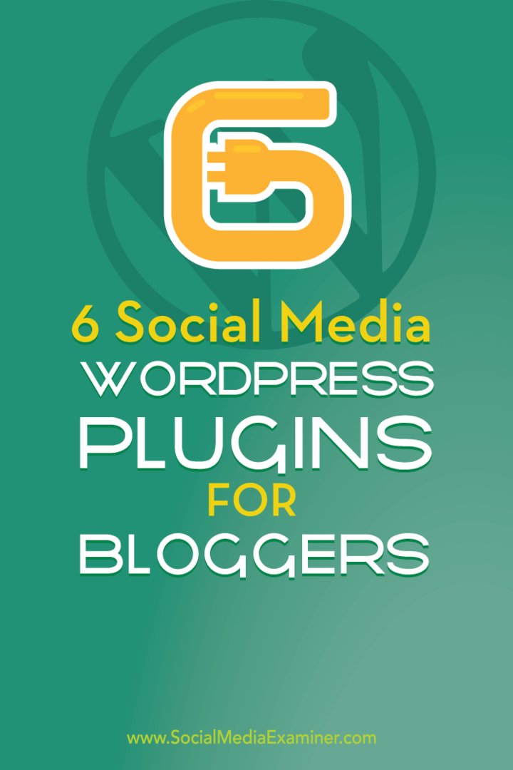 6 WordPress dodataka za društvene medije za blogere: Ispitivač društvenih medija