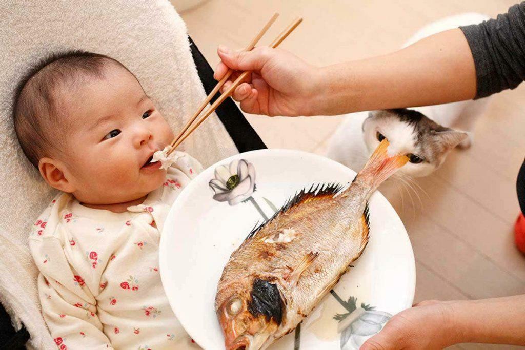 hranjenje bebe ribom