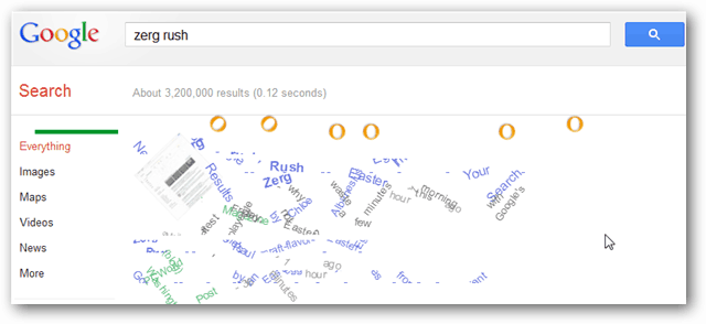 Igrajte Starcraft u Google pretraživanju uz Zerg Rush Uskršnje jaje