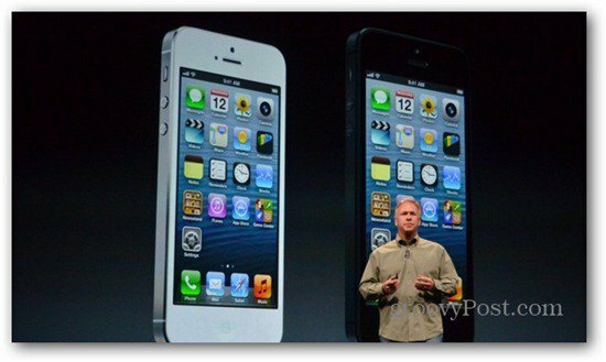 iPhone5 bijelo-crno