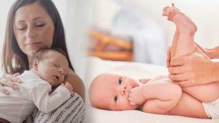 U kojem položaju bebe mogu lako ispuštati plinove? Ako beba ne diše...
