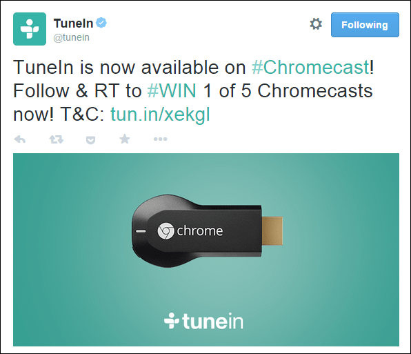 Google Chromecast dobio je 7 novih aplikacija i preko 100 000 radio stanica