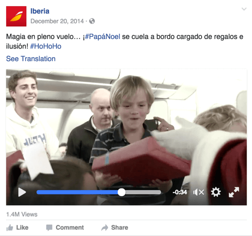 Ova video kampanja Iberia Airlinesa povezuje emocije praznika.