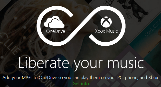 Pristupite svojoj glazbenoj kolekciji s OneDrivea putem Xbox Music