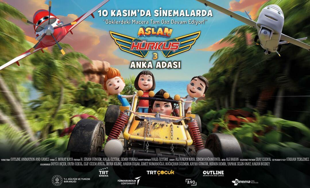 Dobre vijesti za ljubitelje animacije! Izašao je 'Aslan Hürkuş 3: Otok Anka'