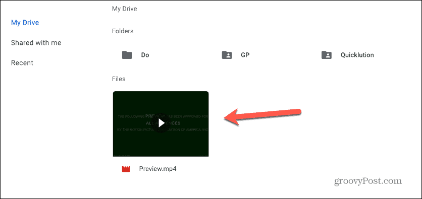 google slides odaberite video na google disku