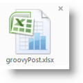 Office web aplikacije - ikona Skydrive Excel
