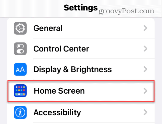 Uklonite gumb za pretraživanje na početnom zaslonu iPhonea
