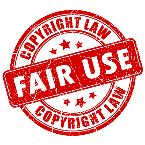 Doktrina poštene upotrebe omogućuje određenu uporabu slika i sadržaja sve dok ta upotreba ne ometa autorska prava.