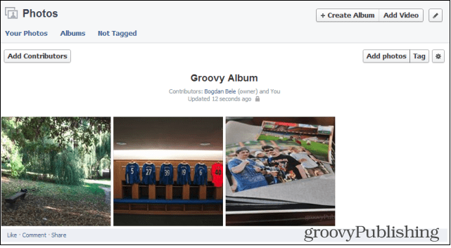 Kako se koriste novi zajednički albumi fotografija Facebooka
