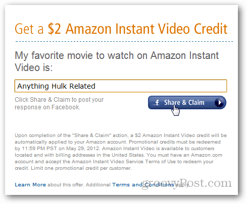 $ 2 amazona za videozapise