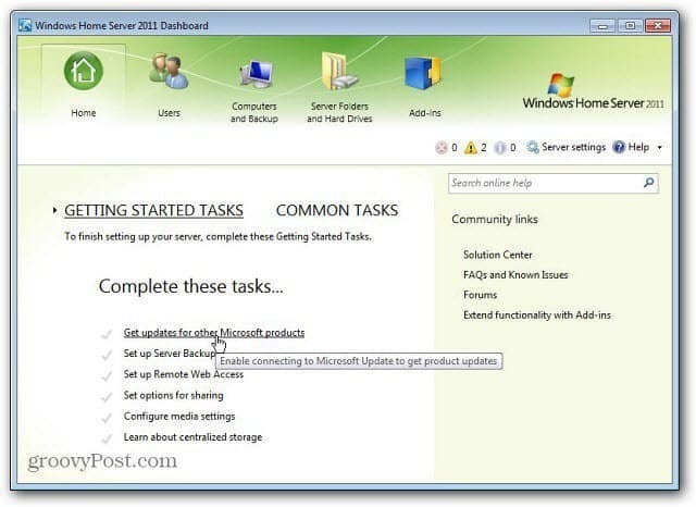 Napravite USB Flash Drive za pokretanje Windows Home Server 2011