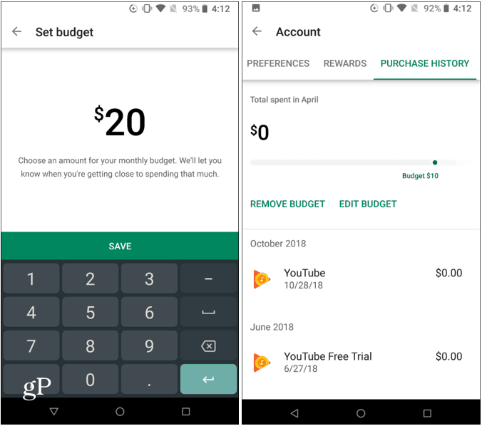 Postavite proračun za Google Play
