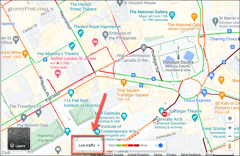 google maps promet uživo