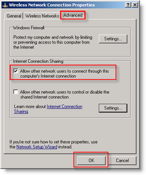 Kako postaviti mrežnu vezu virtualnog računala pomoću bežične kartice i adaptera za vraćanje na povratno računalo