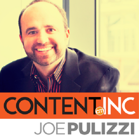 Za Content Inc. Joe Pulizzi koristi prenamijenjeni sadržaj za svoje podcastove i nadolazeću knjigu.