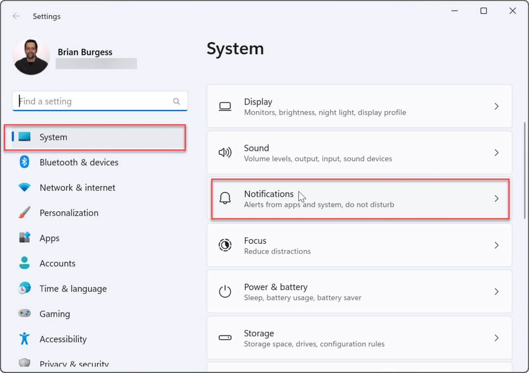 Obavijesti sustava blokiraju obavijesti na Windows 11