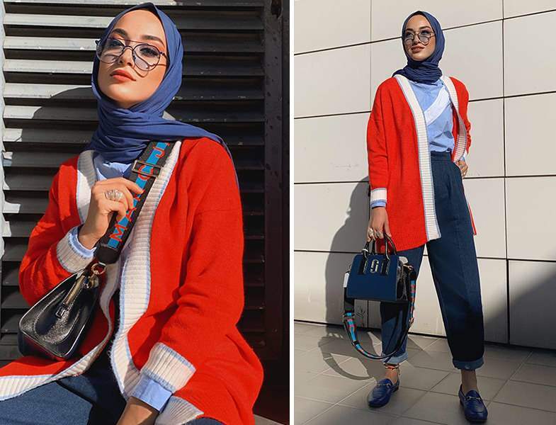 Modeli kardiganki koji se ističu u hidžab modi 2021. | Kako kombinirati kardigane?