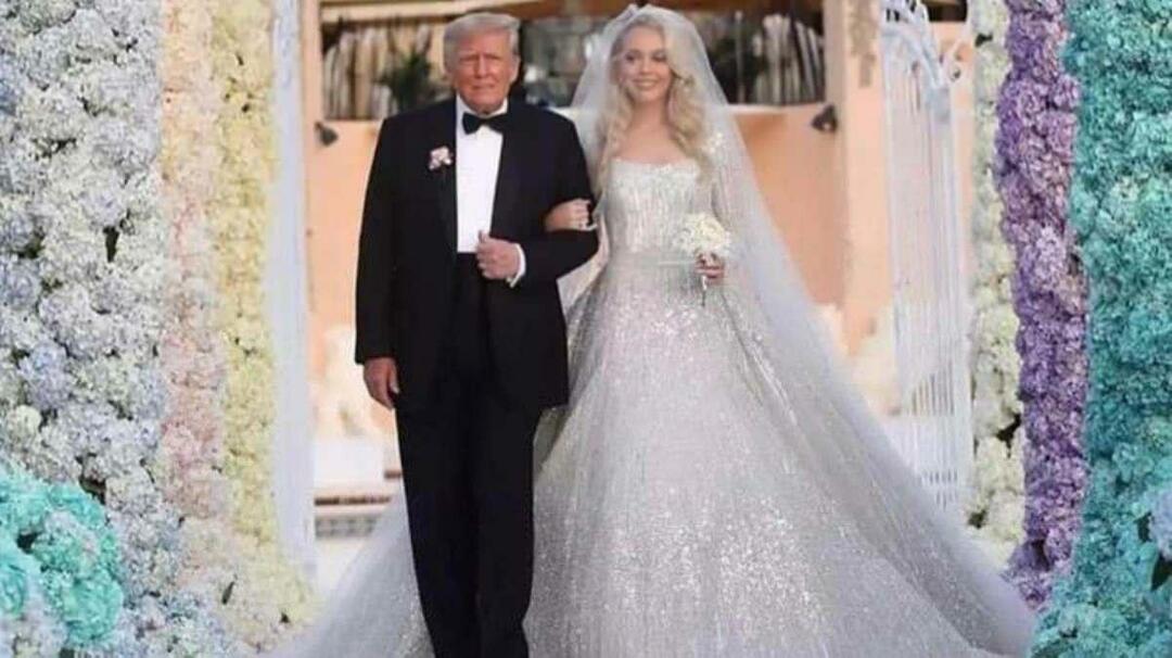 Vjenčanica Tiffany Trump obilježila je vjenčanje