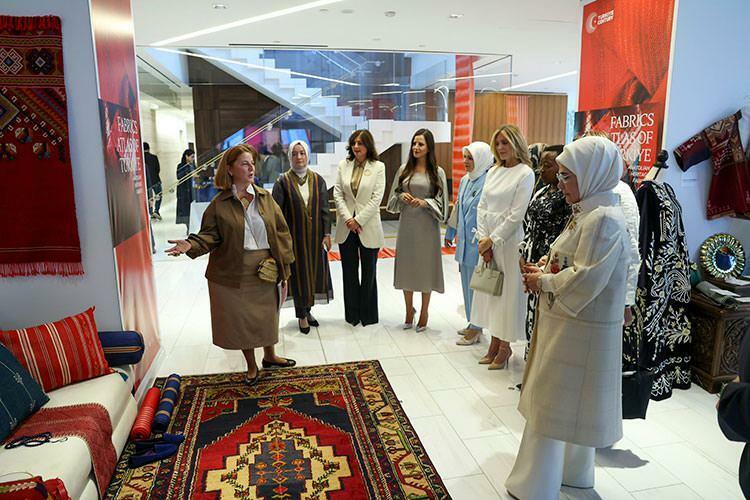 Događaj Atlasa tkanja Turske prve dame Erdoğana