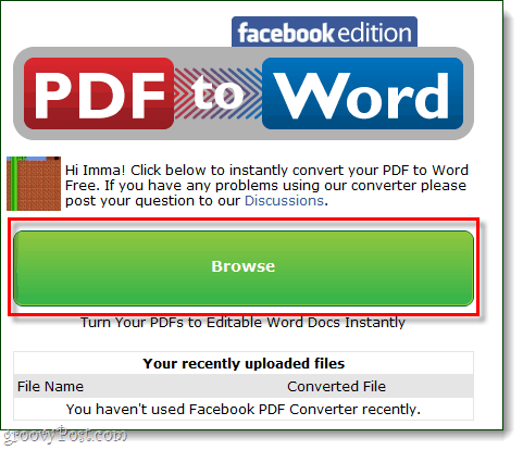 PDF u riječ pregledavati Facebook