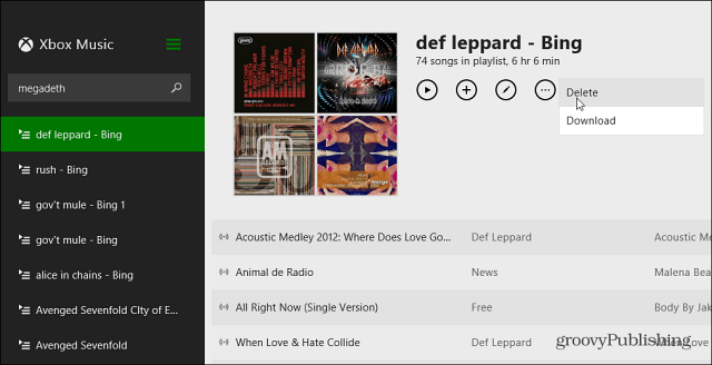 Kako izbrisati Xbox popise glazbe