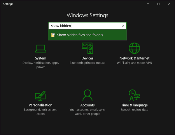 Kako prikazati skrivene datoteke i mape u sustavu Windows 10