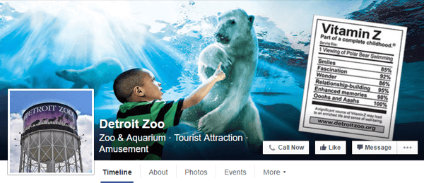 facebook naslovnica fotografija detroit zoološki vrt