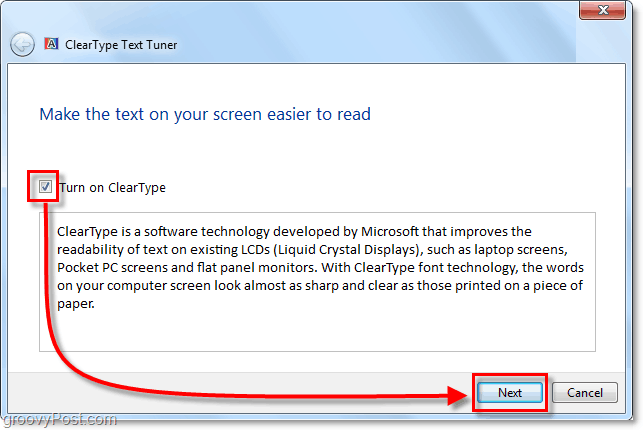 Kako čitati tekst u sustavu Windows 7 lakše uz ClearType