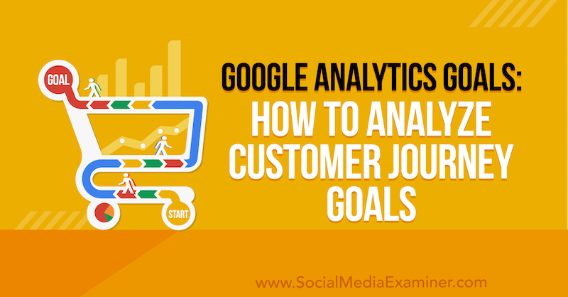 Google Analytics ciljevi: Kako analizirati ciljeve putovanja korisnika Chris Mercer na programu Social Media Examiner.